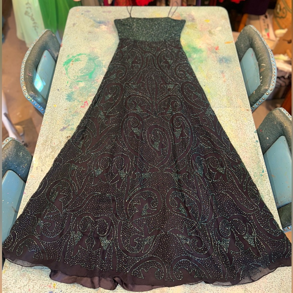 Y2K Timeless Beaded Gown